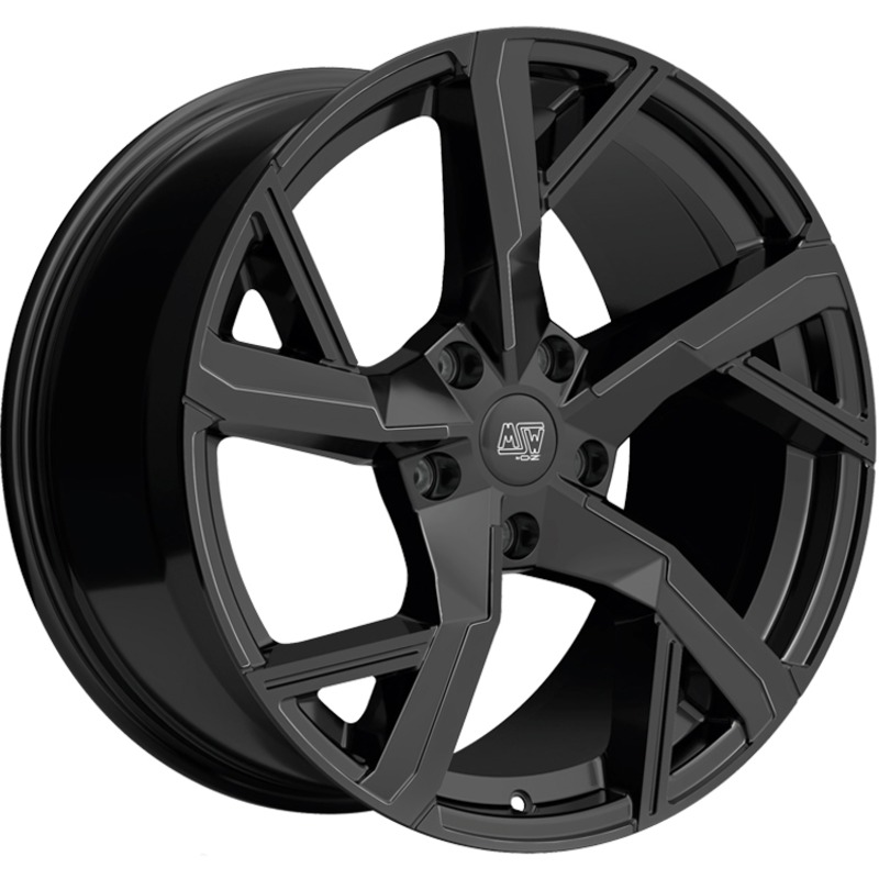Cerchio MSW Msw 54 Glossy Black 5 fori 18\" 8X18 ET28 5x112