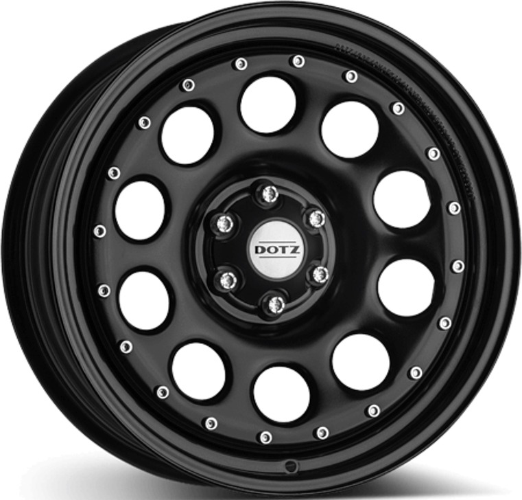 Cerchi in Lega KFZ ALCAR Steel Nero 6 fori 18\" 7.5X18 ET18 6x114.3