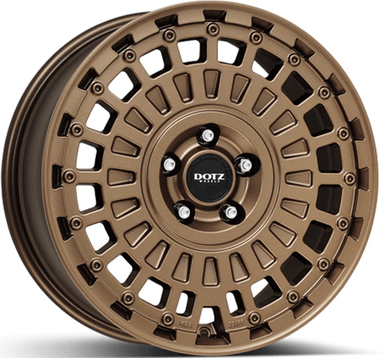 Cerchi in Lega KFZ ALCAR Talara Matt Bronze 5 fori 18\" 8X18 ET43 5x127