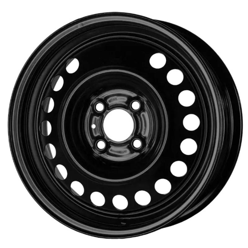 Cerchi in Lega DEDICO Steel Nero 4 fori 15\" 5.5X15 ET40 4x100