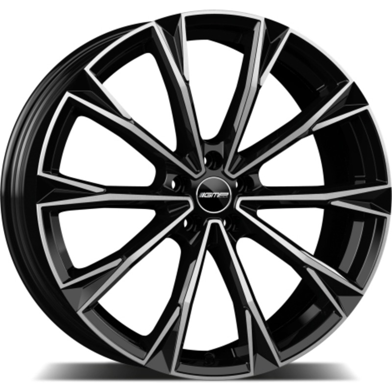 Cerchio GMP Totale Black Diamond 5 fori 22\" 10X22 ET28 5x130