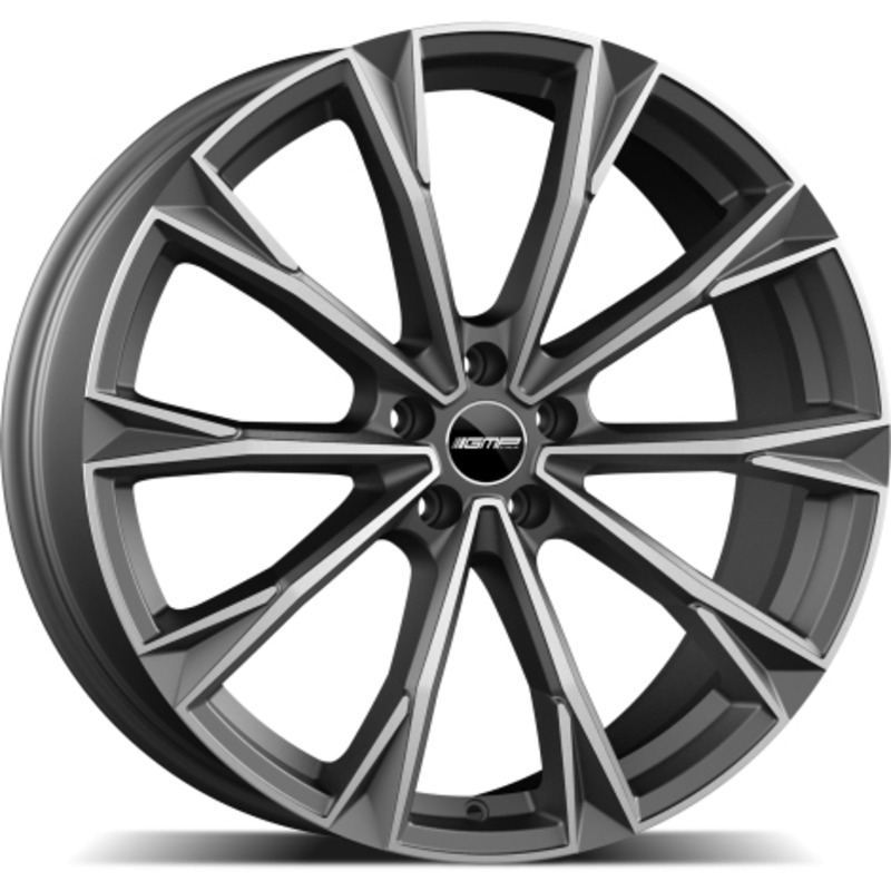 Cerchio GMP Totale Matt Anthracite Diamond 5 fori 22\" 10X22 ET28 5x130