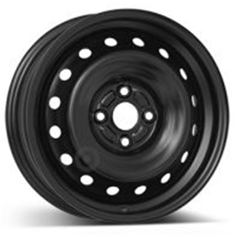 Cerchi in Lega DEDICO Steel Nero 4 fori 15\" 5X15 ET40 4x100