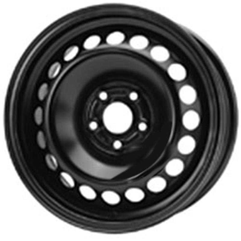 Cerchi in Lega KFZ ALCAR Steel Nero 5 fori 15\" 6X15 ET29 5x100
