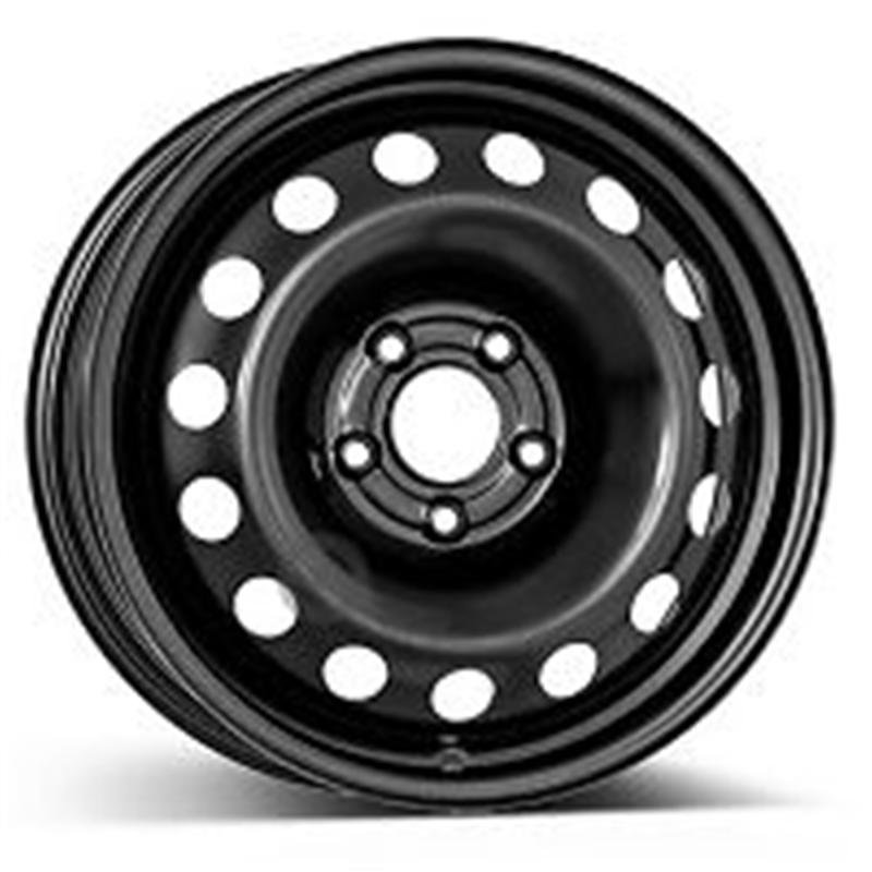 Cerchi in Lega PSW Steel Nero 5 fori 16\" 6.5X16 ET38 5x105