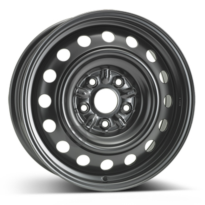 Cerchi in Lega KFZ ALCAR Steel Nero 5 fori 16\" 6.5X16 ET45 5x114.3