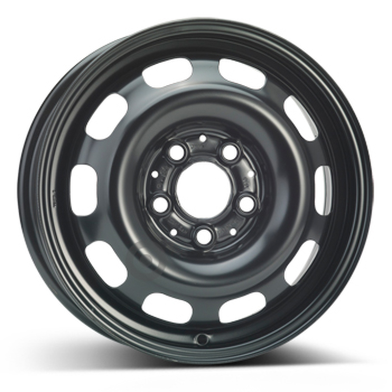 Cerchi in Lega KFZ ALCAR Steel Nero 5 fori 15\" 5.5X15 ET54 5x112
