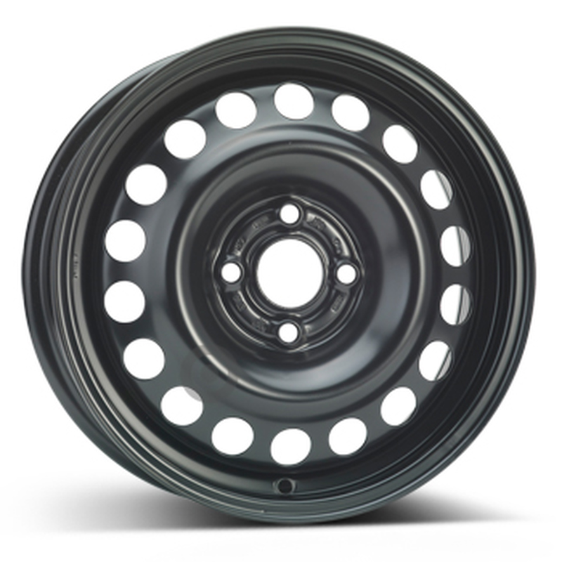 Cerchi in Lega KFZ ALCAR Steel Nero 4 fori 15\" 6X15 ET49 4x100