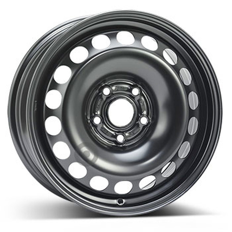 Cerchi in Lega KFZ ALCAR Steel Nero 5 fori 16\" 6.5X16 ET41 5x112