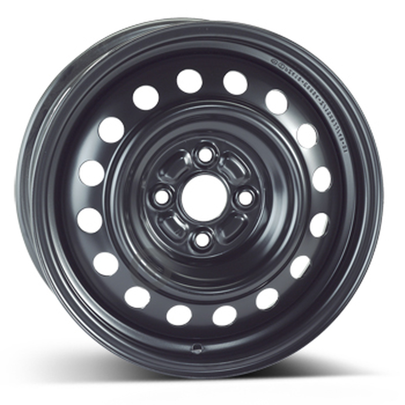 Cerchi in Lega KFZ ALCAR Steel Nero 4 fori 15\" 6X15 ET45 4x100