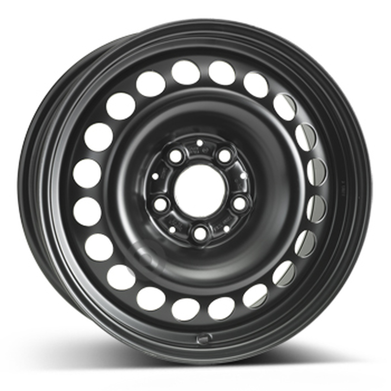 Cerchi in Lega KFZ ALCAR Steel Nero 5 fori 16\" 7X16 ET43 5x112
