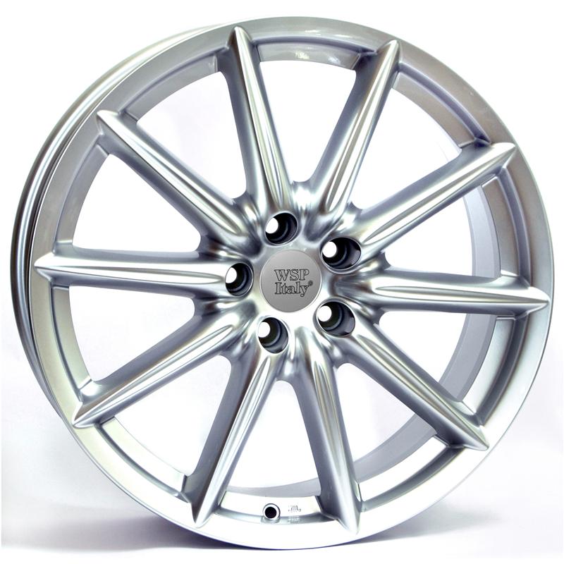 Cerchi in Lega WSP ITALY Arles2al51 Arles Silver 5 fori 18\" 8X18 ET41 5x110