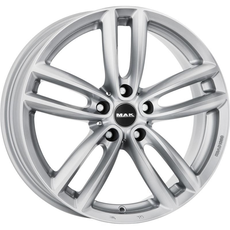 Cerchi in Lega MAK Oxford Silver 5 fori 16\" 6.5X16 ET54 5x112