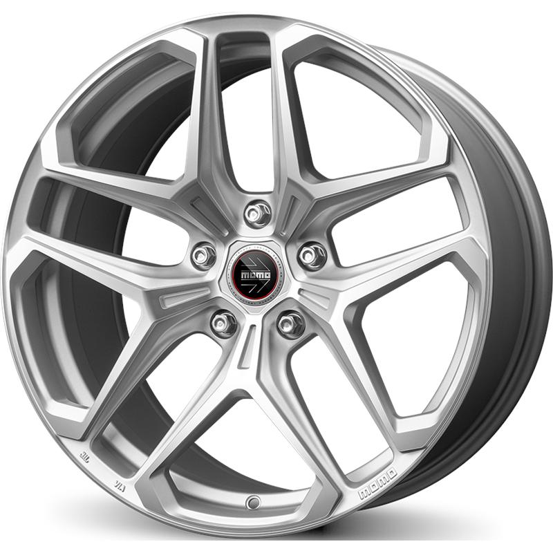 Cerchi in Lega MOMO WHEELS RF-04 Hybrid Silver 5 fori 20\" 9X20 ET26 5x112