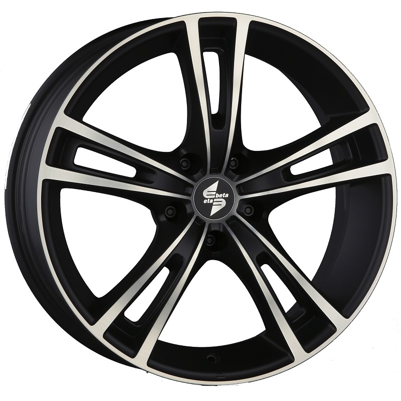 Cerchi in Lega ETA BETA Rochel Matt Black Full Polish 4 fori 19\" 8X19 ET20 4x108