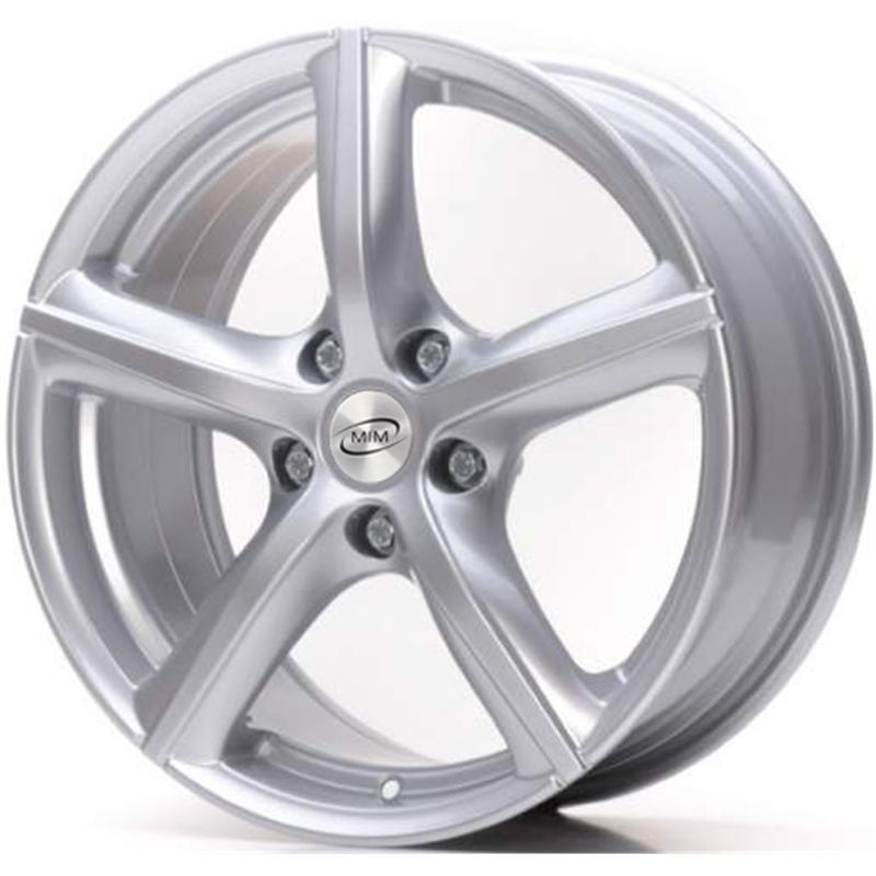 Cerchi in Lega DEDI Stadium Silver 4 fori 14\" 5X14 ET35 4x100