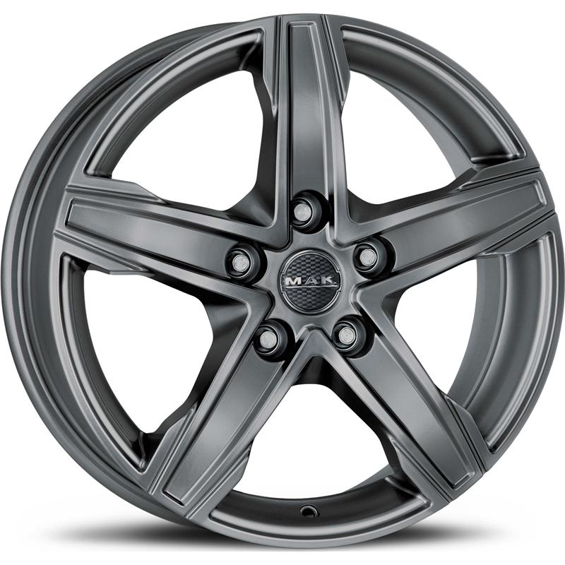 Cerchi in Lega MAK King5 M-Titan 5 fori 16\" 7X16 ET46 5x108