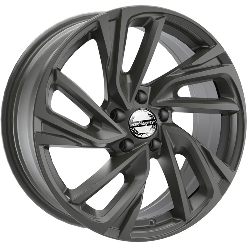 Cerchi in Lega ARCASTING Victoria Graphite Lucido 5 fori 18\" 7.5X18 ET40 5x100