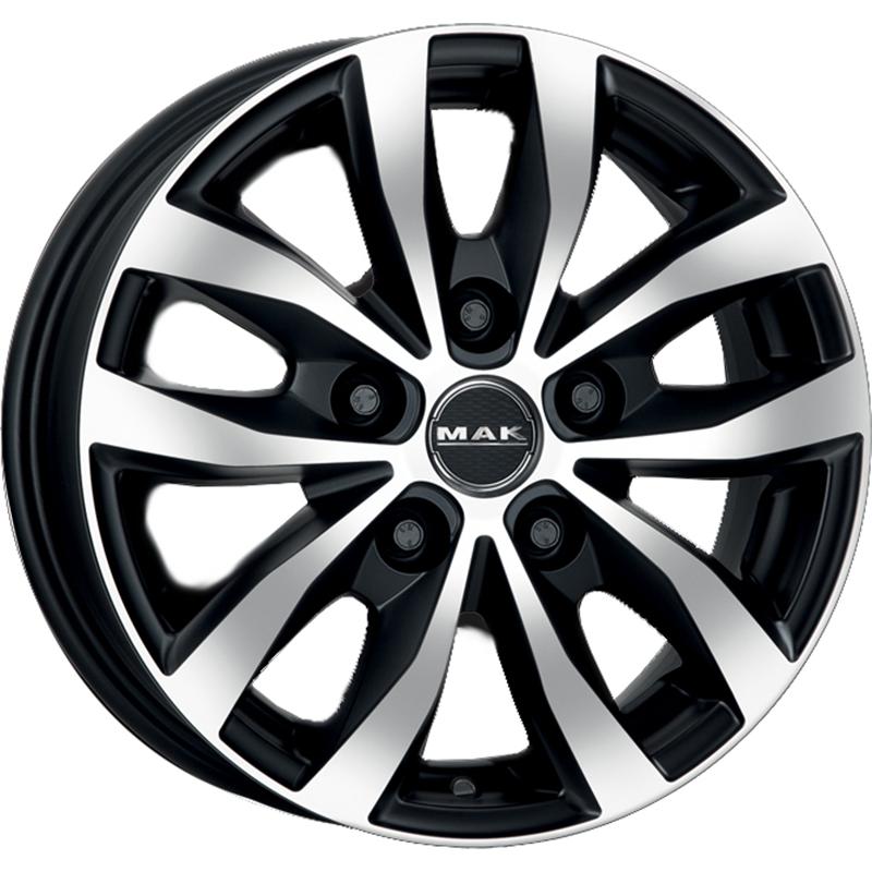 Cerchi in Lega MAK Load Ice Black 5 fori 16\" 6.5X16 ET60 5x160