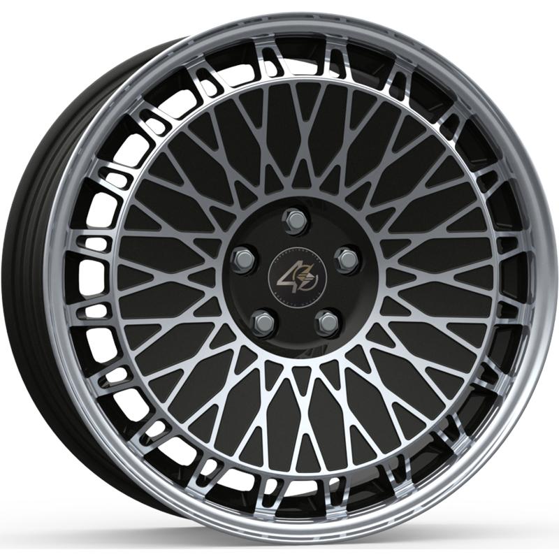 Cerchi in Lega ETA BETA Eb40 Shiny Black Full Polish 5 fori 19\" 8.5X19 ET42 5x120