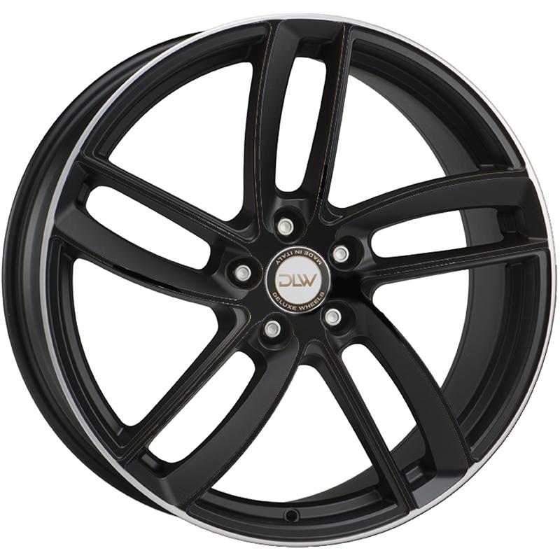 Cerchi in Lega ETA BETA Elite Matt Black Lip Polish 5 fori 19\" 8.5X19 ET47 5x112