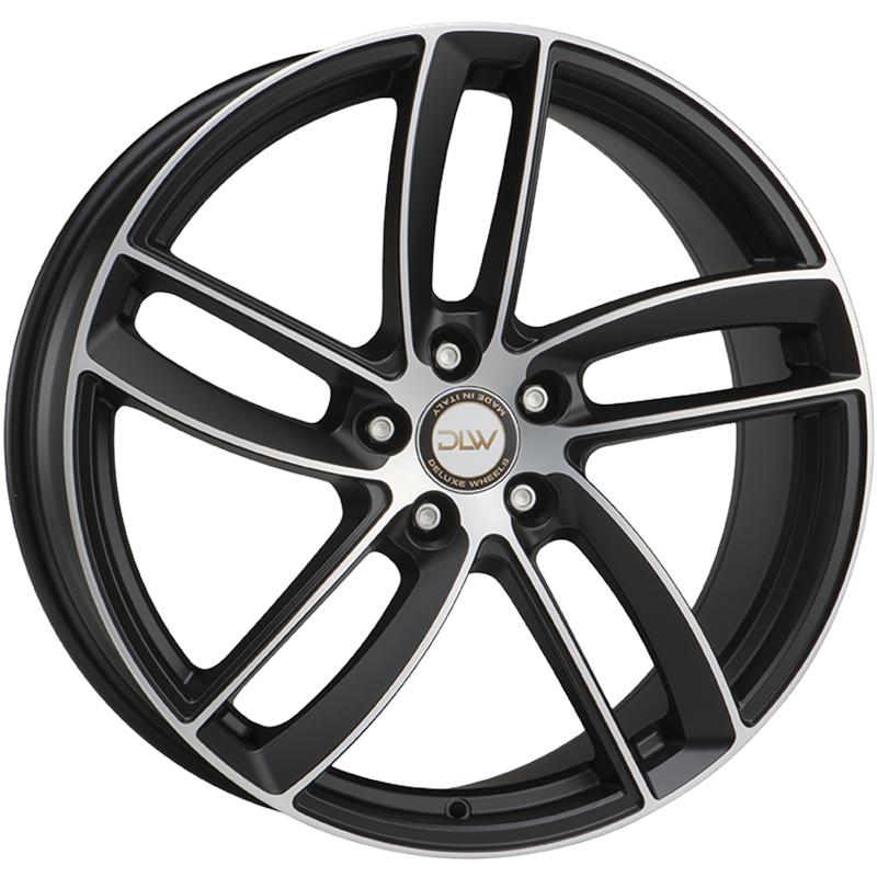 Cerchi in Lega ETA BETA Elite Shiny Black Full Polish 5 fori 20\" 8.5X20 ET45 5x112