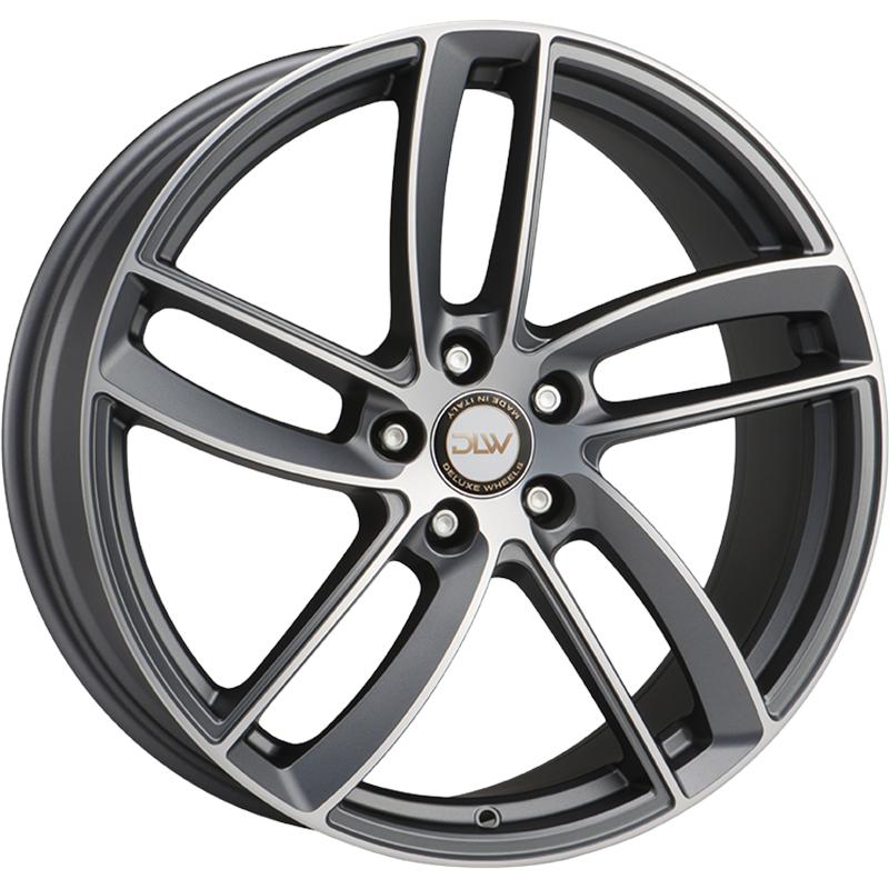 Cerchi in Lega ETA BETA ElitE-K Shiny Anthracite Full Polish 5 fori 19\" 8.5X19 ET45 5x112