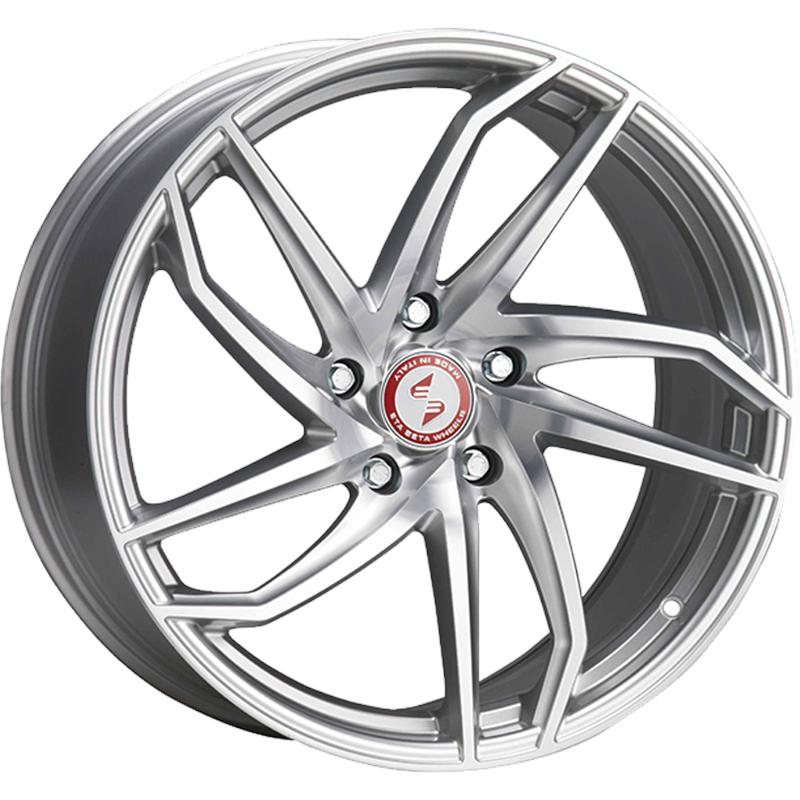 Cerchi in Lega ETA BETA HeroN-K Silver 5 fori 19\" 9.5X19 ET20 5x112