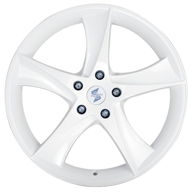 Cerchi in Lega ETA BETA Jofiel White 5 fori 19\" 9X19 ET30 5x112