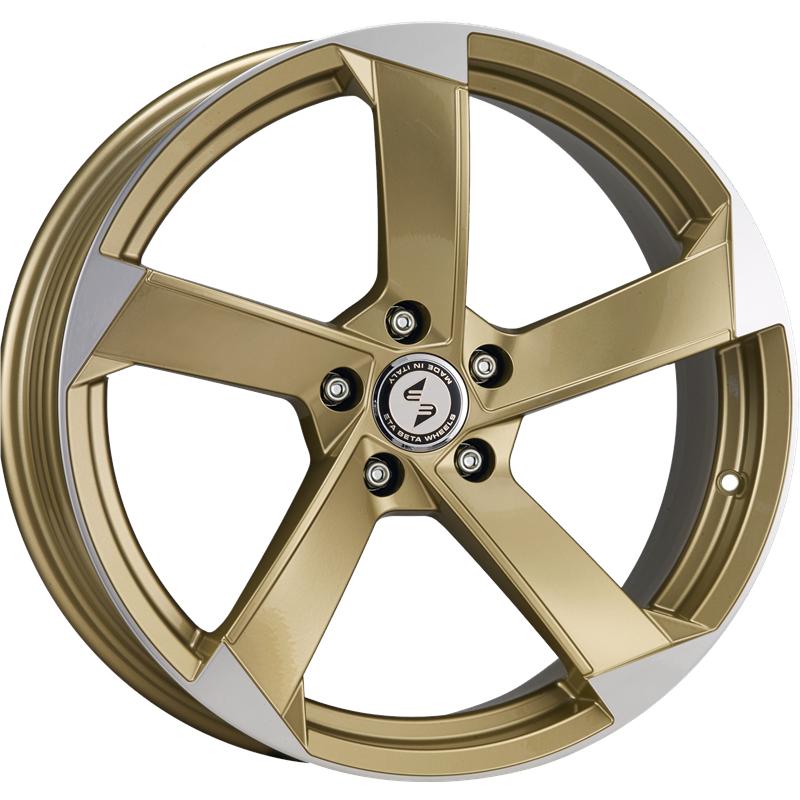 Cerchi in Lega ETA BETA Magic Shiny Gold Special Edition 5 fori 19\" 8.5X19 ET25 5x112