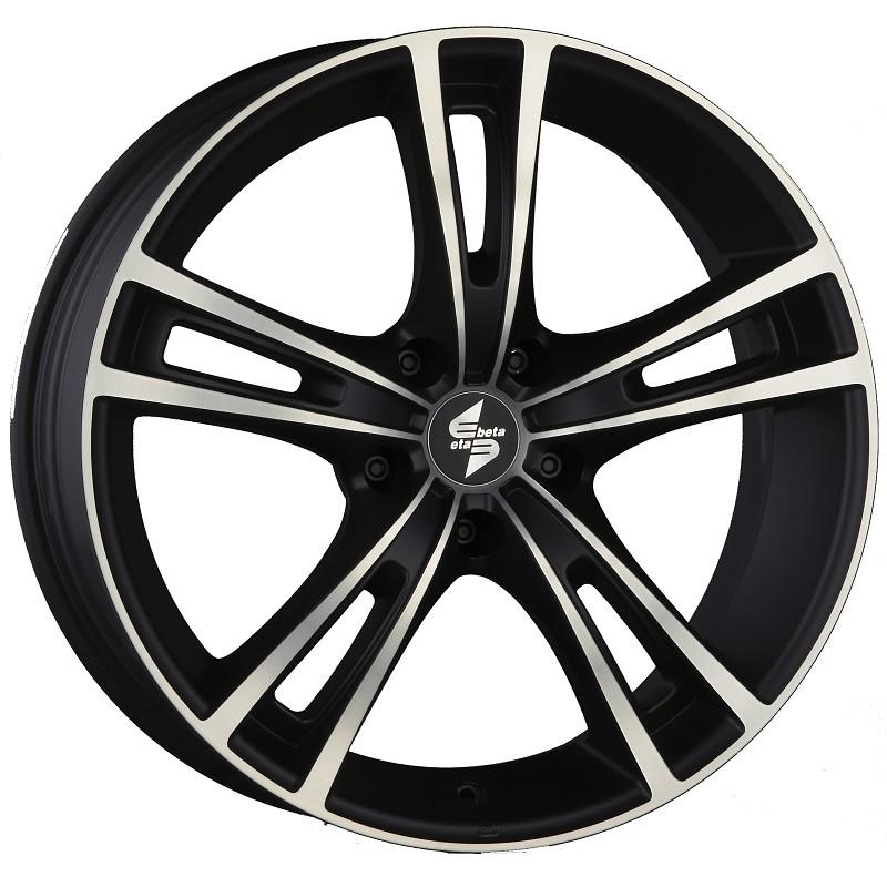 Cerchi in Lega ETA BETA Rochel X Matt Black Full Polish 5 fori 20\" 10X20 ET15 5x115