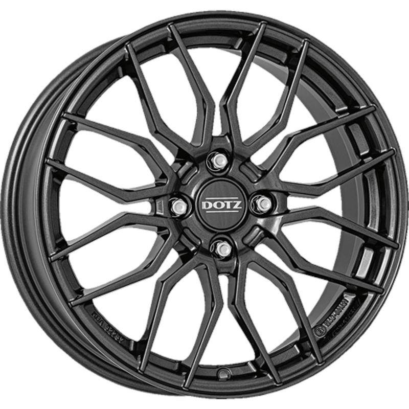Cerchi in Lega DOTZ Limerock Gunmetal 4 fori 16\" 6.5X16 ET20 4x108