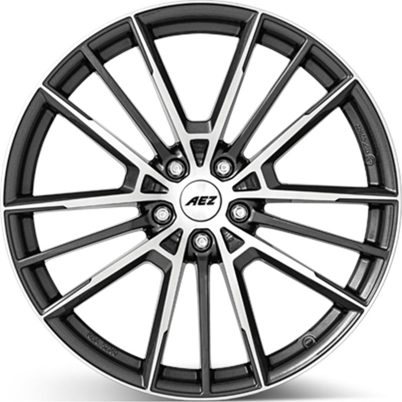 Cerchi in Lega AEZ Kaiman Gun Metallic Mirror 5 fori 20\" 8X20 ET40 5x112