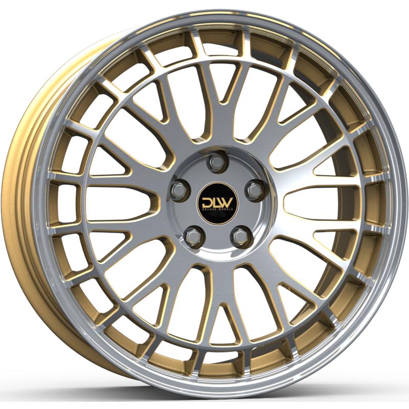 Cerchi in Lega ETA BETA Unit Matt Gold Full Polish 5 fori 21\" 9X21 ET25 5x120