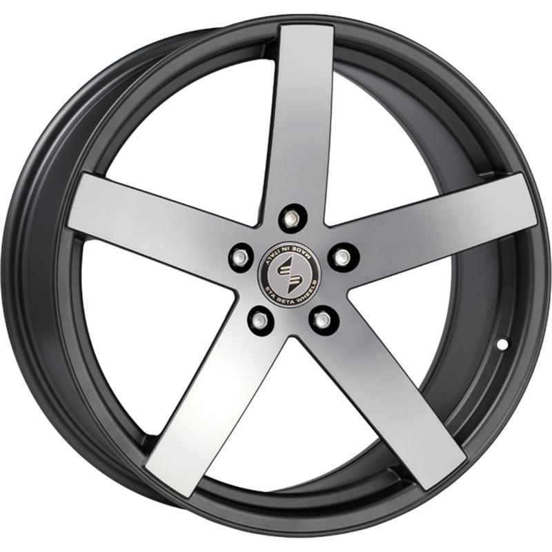 Cerchi in Lega ETA BETA Uros S Matt Anthracite Full Polish 5 fori 20\" 9X20 ET35 5x114.3