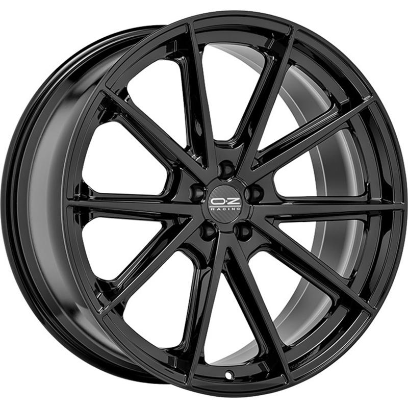 Cerchi in Lega OZ RACING Suprema Xt Hlt Glossy Black 5 fori 23\" 9.5X23 ET32 5x112