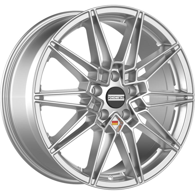 Cerchi in Lega FONDMETAL Thoe Glossy Silver 5 fori 20\" 8X20 ET40 5x114.3