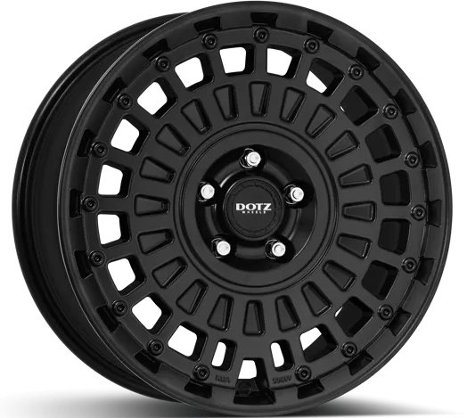 Cerchi in Lega KFZ ALCAR Talara Matt Black 5 fori 17\" 8X17 ET43 5x127