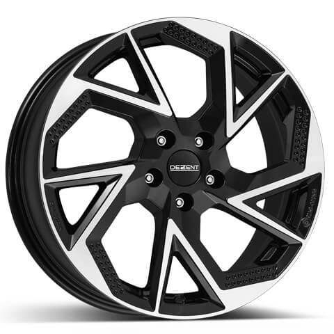 Cerchi in Lega DEZENT Ap Black Mirror 5 fori 16\" 6.5X16 ET40 5x112