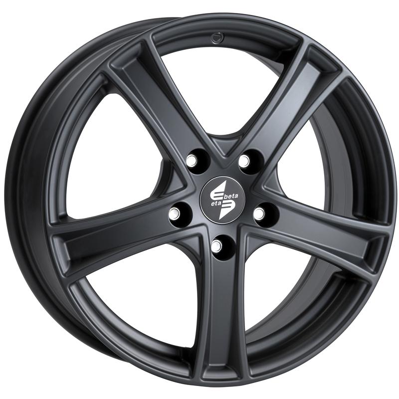 Cerchi in Lega ETA BETA OG-1 Matt Black 5 fori 17\" 8X17 ET33 5x112