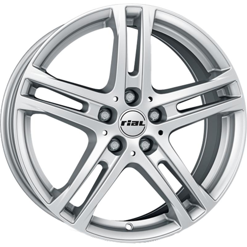 Cerchi in Lega RIAL Bavaro Polar Silber 5 fori 15\" 6X15 ET47 5x112
