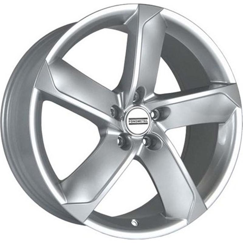 Cerchi in Lega FONDMETAL 7900 Glossy Silver 5 fori 17\" 6.5X17 ET41.5 5x105