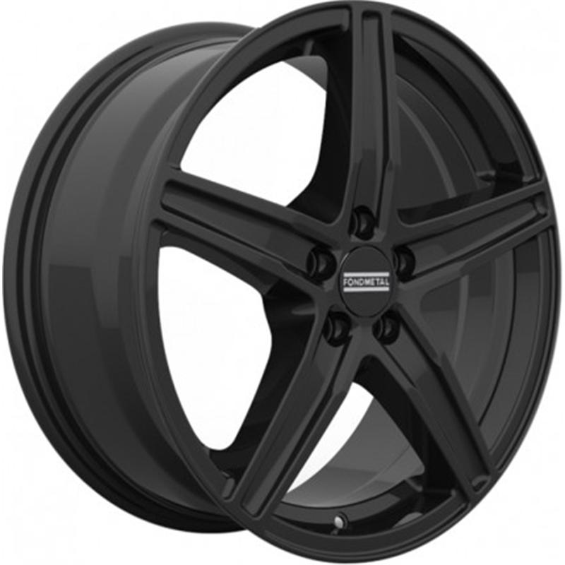 Cerchi in Lega FONDMETAL 8100 Matt Black 5 fori 17\" 7X17 ET30 5x114.3