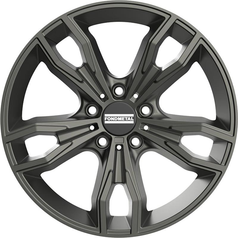 Cerchi in Lega FONDMETAL Alke Glossy Black 5 fori 20\" 8.5X20 ET24 5x112