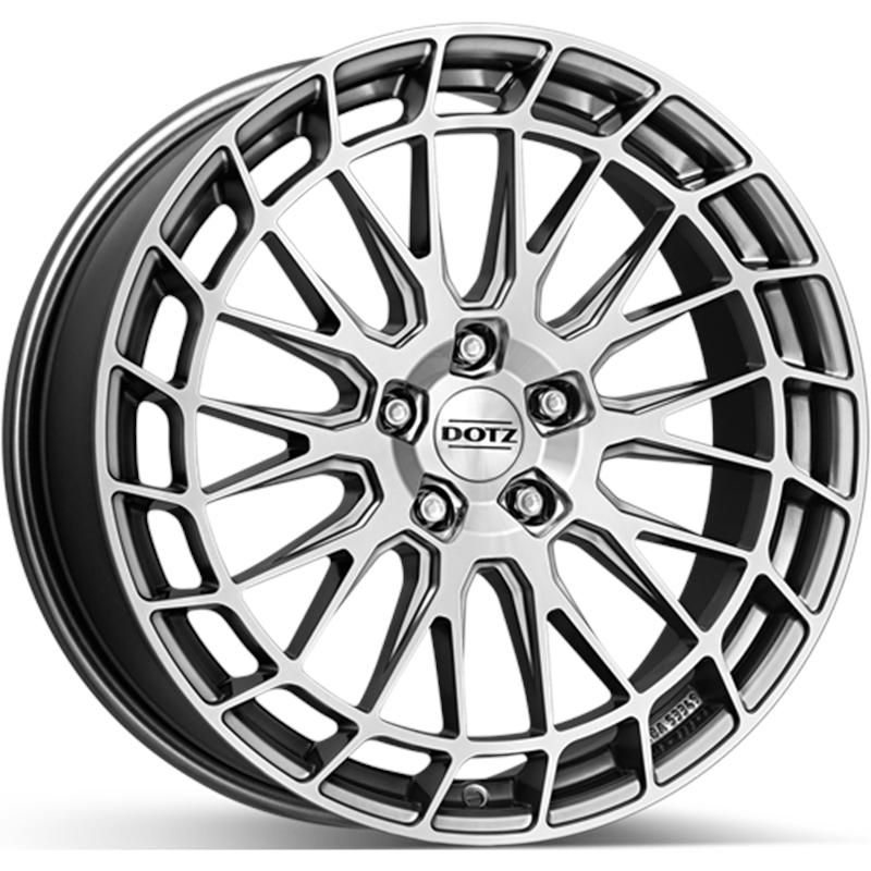 Cerchi in Lega DOTZ Sepang High Gloss Polished 5 fori 19\" 8X19 ET45 5x114.3