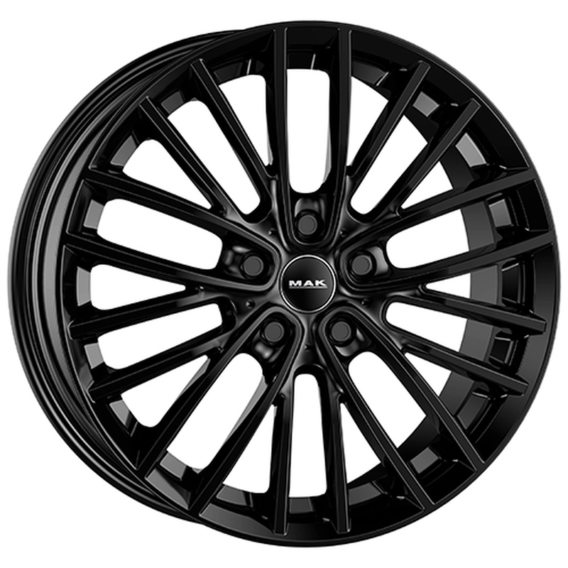 Cerchi in Lega MAK Chelsea Glossy Black 5 fori 16\" 7X16 ET41 5x112