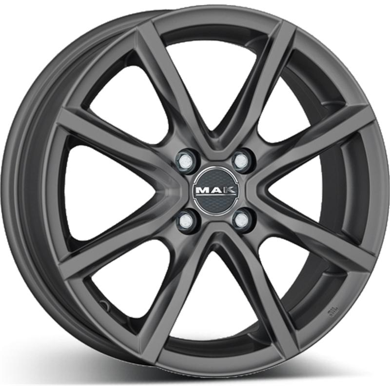 Cerchi in Lega MAK Milano 4 Matt Titan 4 fori 15\" 5.5X15 ET36 4x100