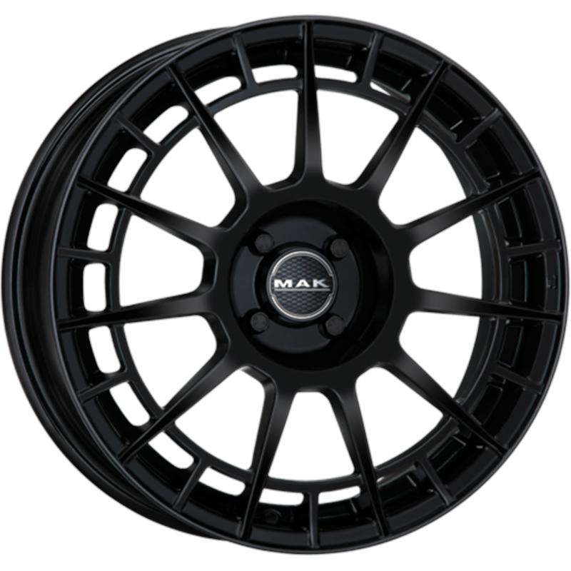 Cerchi in Lega MAK Ntt Matt Black 4 fori 17\" 7X17 ET35 4x100