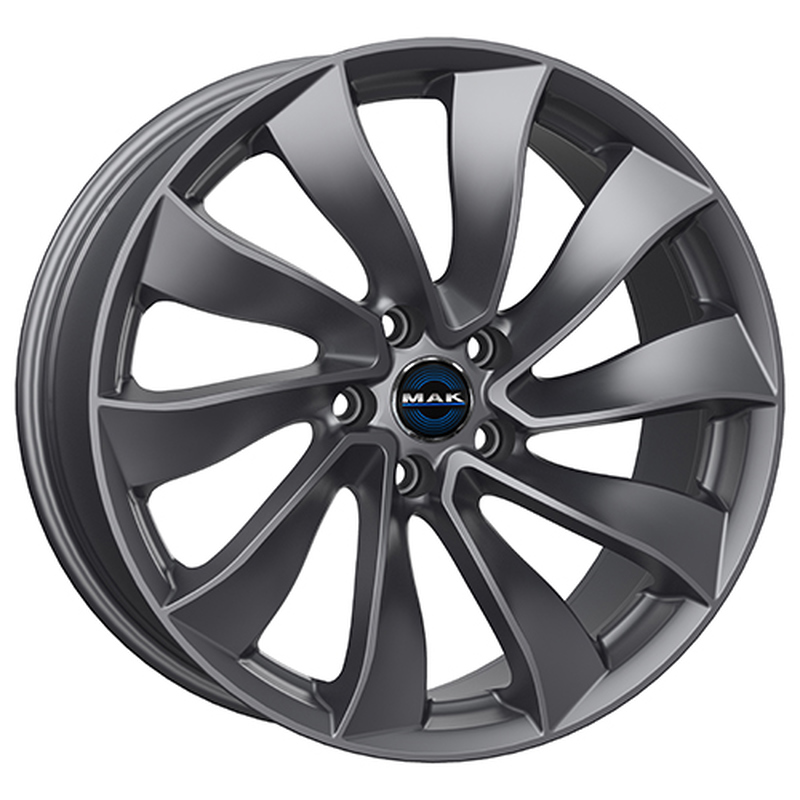 Cerchi in Lega MAK Solar Gloss Gun Metal 5 fori 18\" 8.5X18 ET38 5x114.3