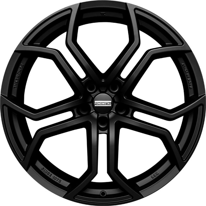 Cerchi in Lega FONDMETAL 9xr Matt Black 5 fori 20\" 9X20 ET35 5x150